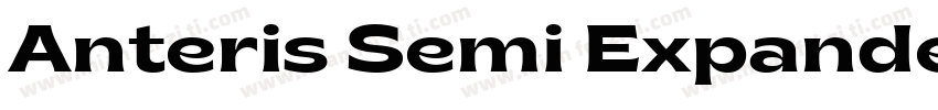 Anteris Semi Expande字体转换